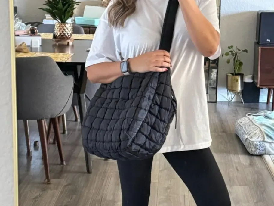 Babysun Quilted Puffer Carryall Bag