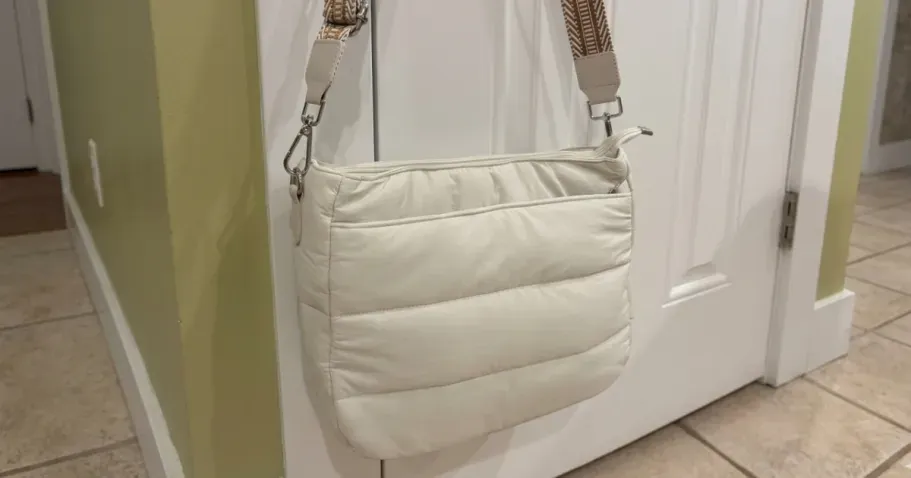 Puffer Hobo Crossbody Bag