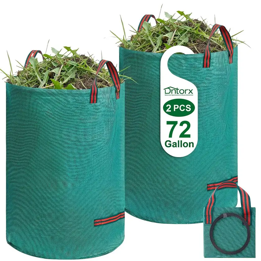 72-Gallon Reusable Yard Waste Bags 2-Pack