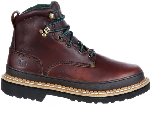 Georgia Giant 6" Soggy Brown Work Boot (Regular and Wide Widths)