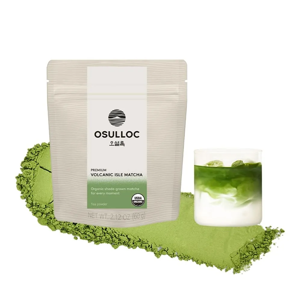 Osulloc Volcanic Isle Premium Korean Matcha Powder
