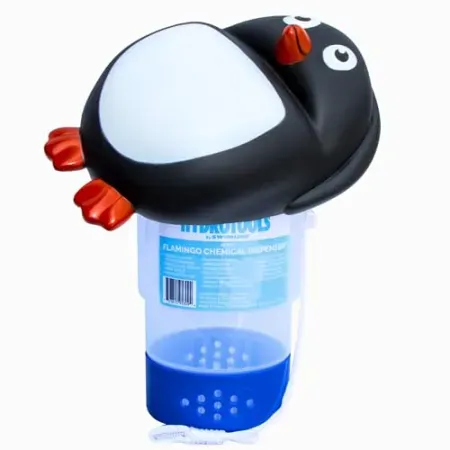 SWIMLINE Cool Penguin Floating Chlorine Tablet Dispenser