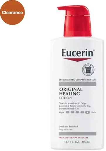 Eucerin Original Healing Lotion Pump Bottle, 13.5 fl oz