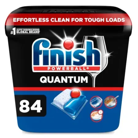 84-Count Finish Quantum Powerball Dishwasher Pods