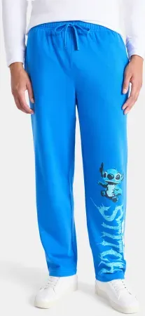 Lilo & Stitch Men's Stitch 626 Embroidered Relaxed Fit Sweatpants