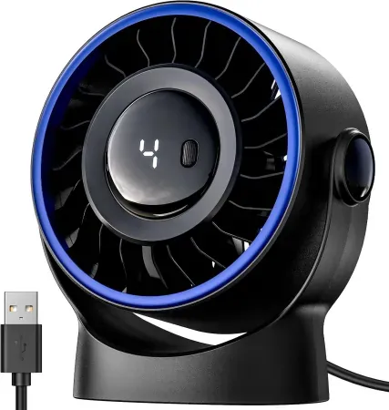 SWEETFULL 5" USB Mini Desk Fan