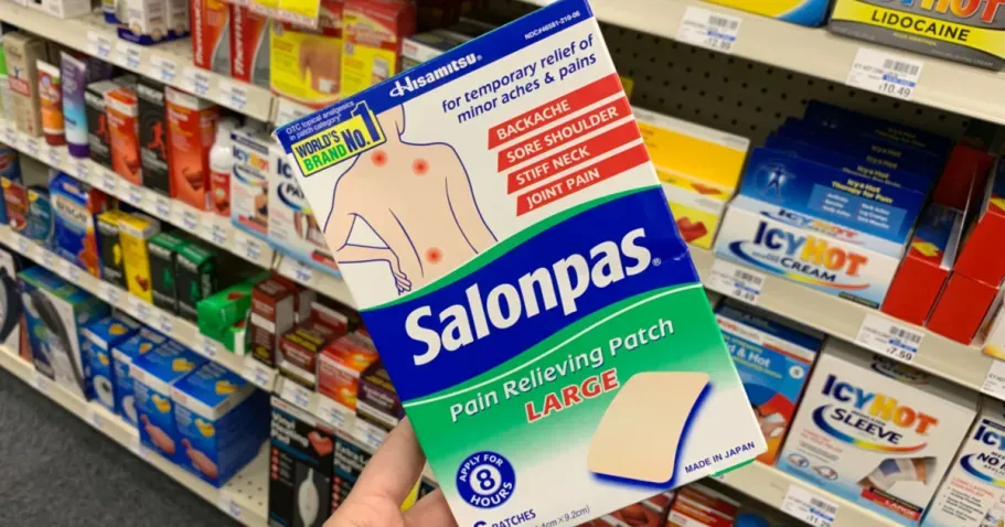 Salonpas Pain Relieving Patch 6-Count