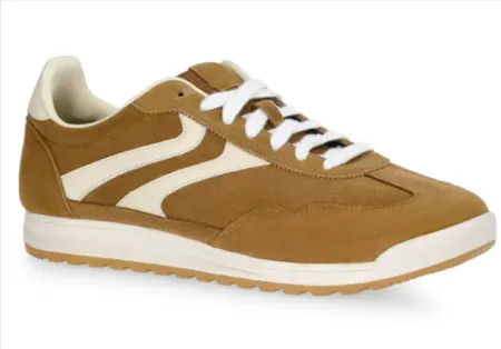 No Boundaries Men's Genuine Suede Slim Sneakers