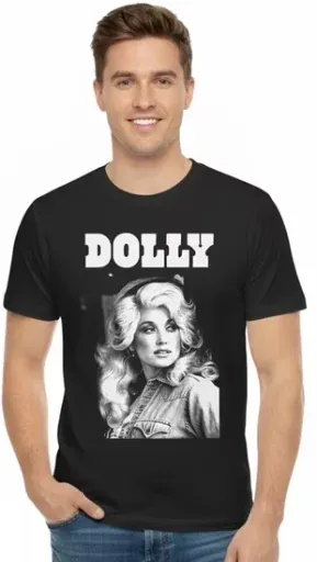 Dolly Parton, Men's & Big Men's Graphic Tee, Sizes S-3XL