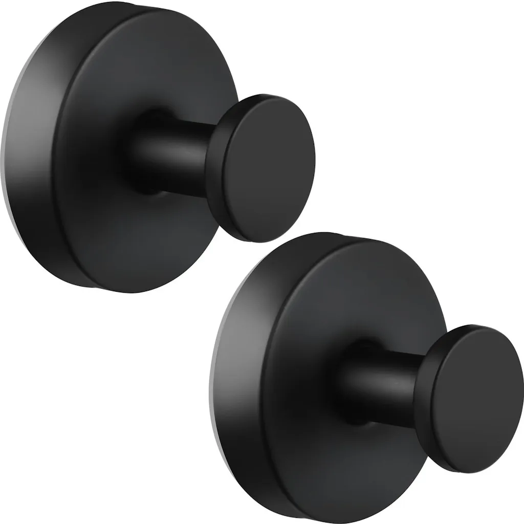 Dntorx Stainless Steel Suction Cup Hooks 2-Pack