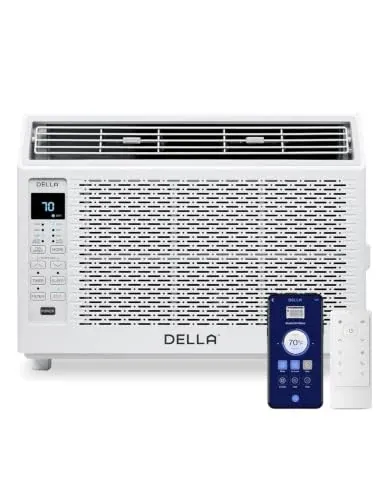DELLA 6000 BTU Window Air Conditioner WIFI Smart Control