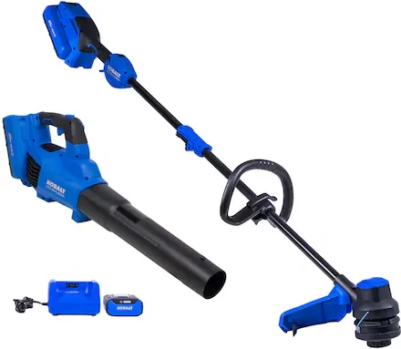 Kobalt Gen4 40-volt Cordless String Trimmer and Leaf Blower Combo Kit 4.0 Ah