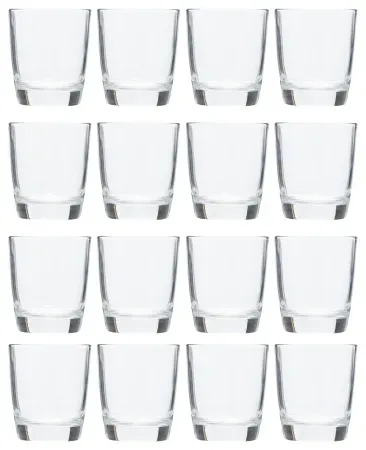 16-Piece Mainstays Glass Drinkware Set