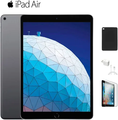 Apple iPad Air 3rd Gen 10.5" with Case, Charger & Screen Protector