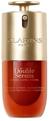 Clarins DOUBLE SERUM Light Texture To Firm, Boost Radiance & Refine Pores