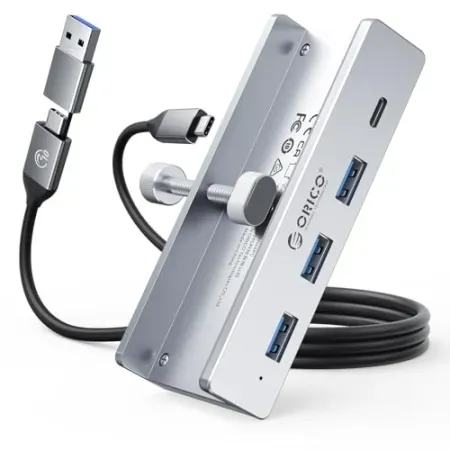 ORICO Desk-Mount 4-Port USB 3.0 Hub