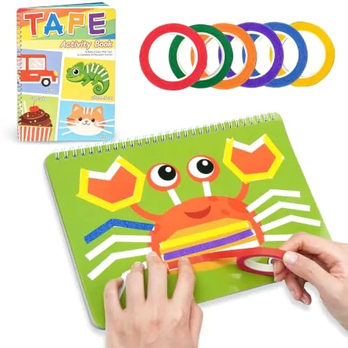 UIIOPJIOM Tape Quiet Activity Book for Toddlers