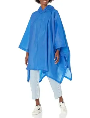 totes Hooded Rain Poncho for Adults w/ Carry Bag