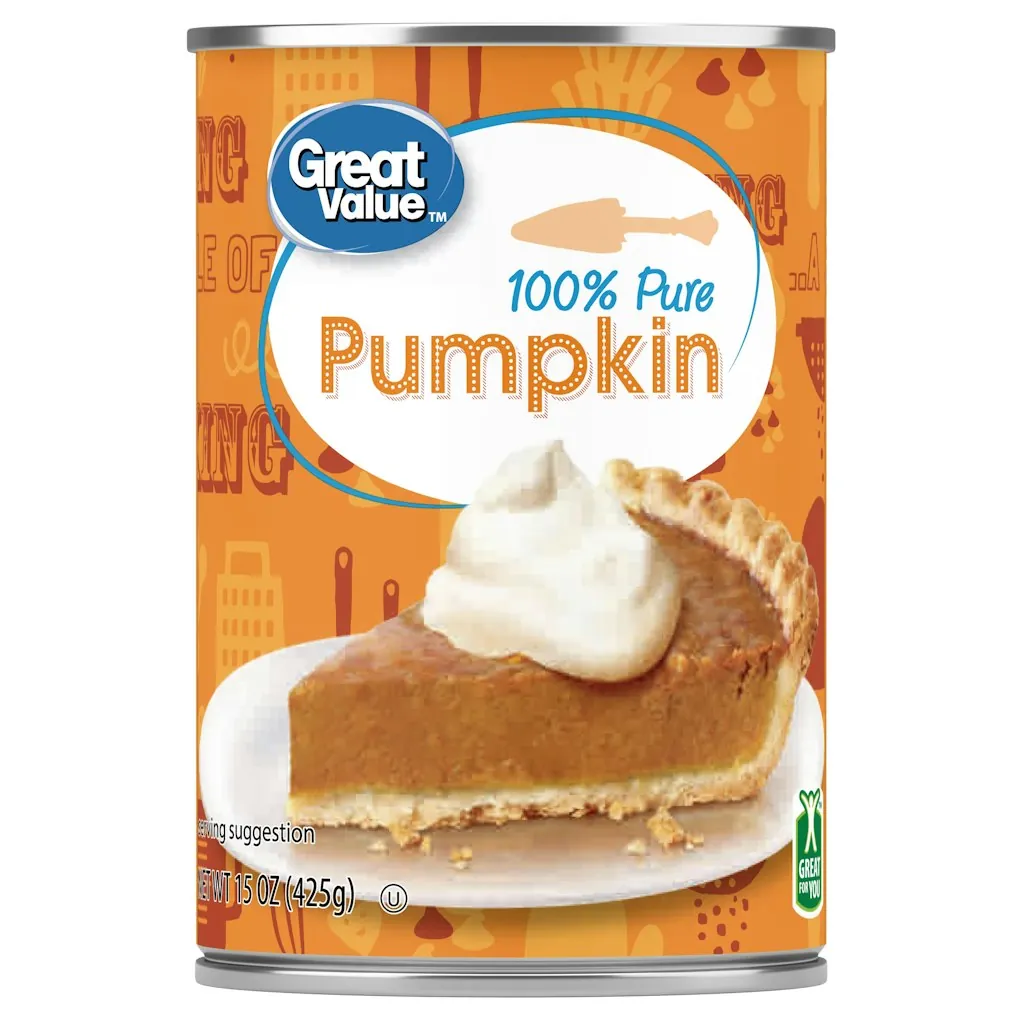 Great Value 100% Pure Pumpkin 15-oz. Can