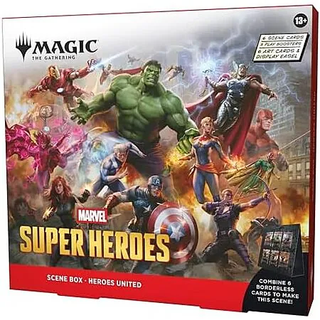 Magic: The Gathering: Marvel Super Heroes Scene Box (Heroes United)