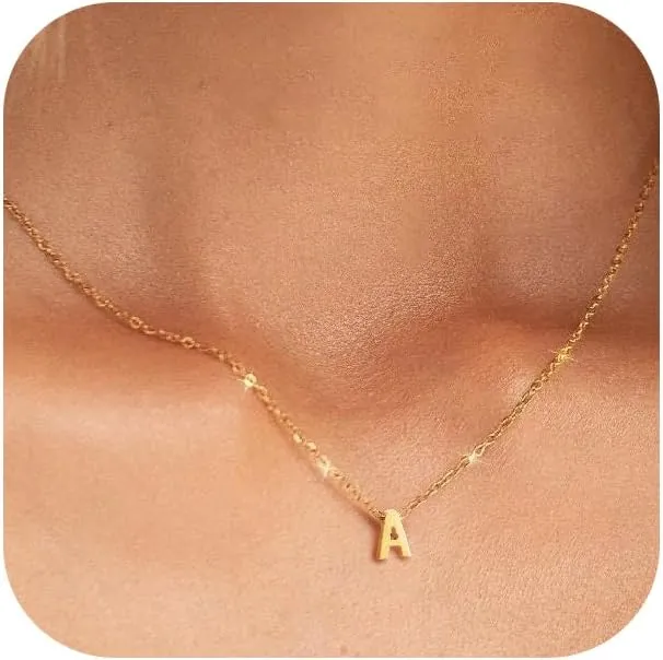 JNZSSWHJJH Initial Necklace
