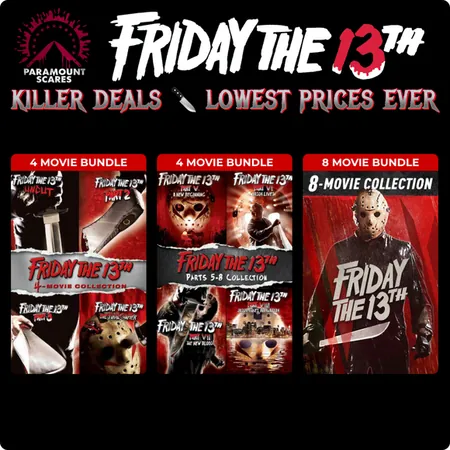 Friday the 13th: 8-Movie Collection (1980-1989) (4K/HD Digital Films)