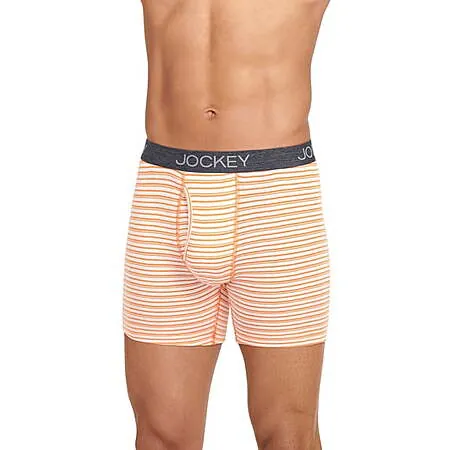 3-pk Jockey Men's StayNew Cotton Blend Boxer Brief (various, limited sizes)