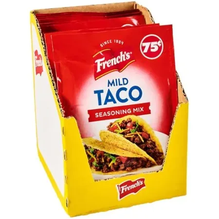 12-Pack French's Mild Taco Seasoning Mix