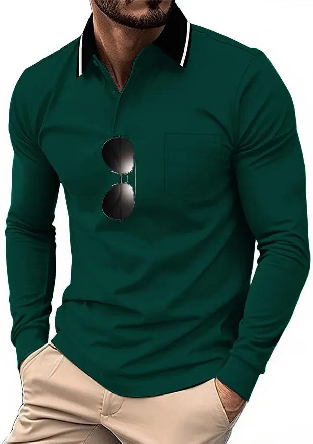 Men's Polo Shirts w/ Pockets