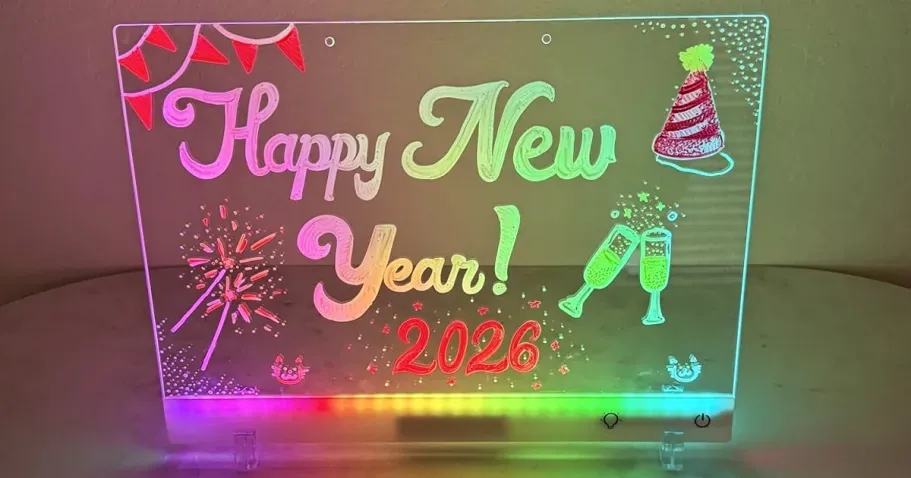 LED Drawing Board w/ Light Effects