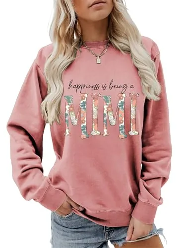 Happiness is Being a Mimi Sweatshirt