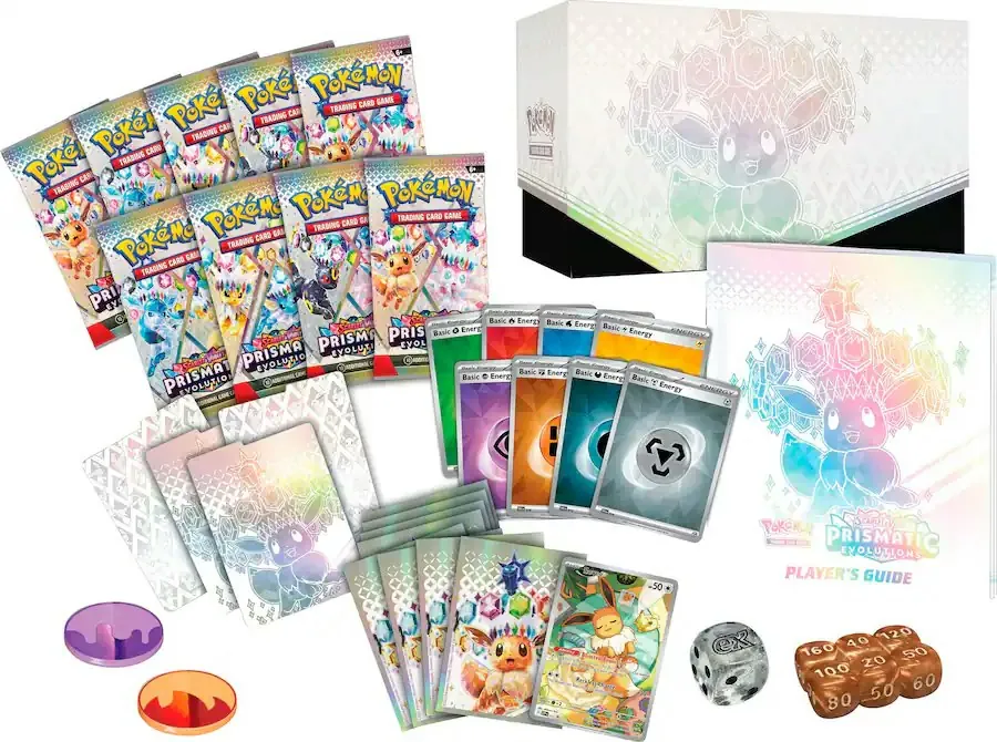 Pokémon Trading Card Game: Scarlet & Violet Prismatic Evolutions Elite Trainer Box