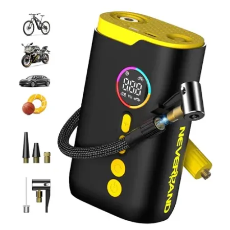 NEVERLAND 150 PSI Tire Inflator & Portable Air Compressor
