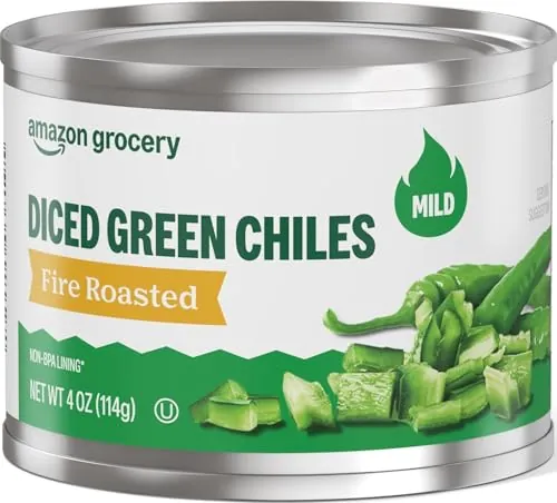 Amazon Grocery Fire Roasted Diced Green Chiles Mild 4 Oz