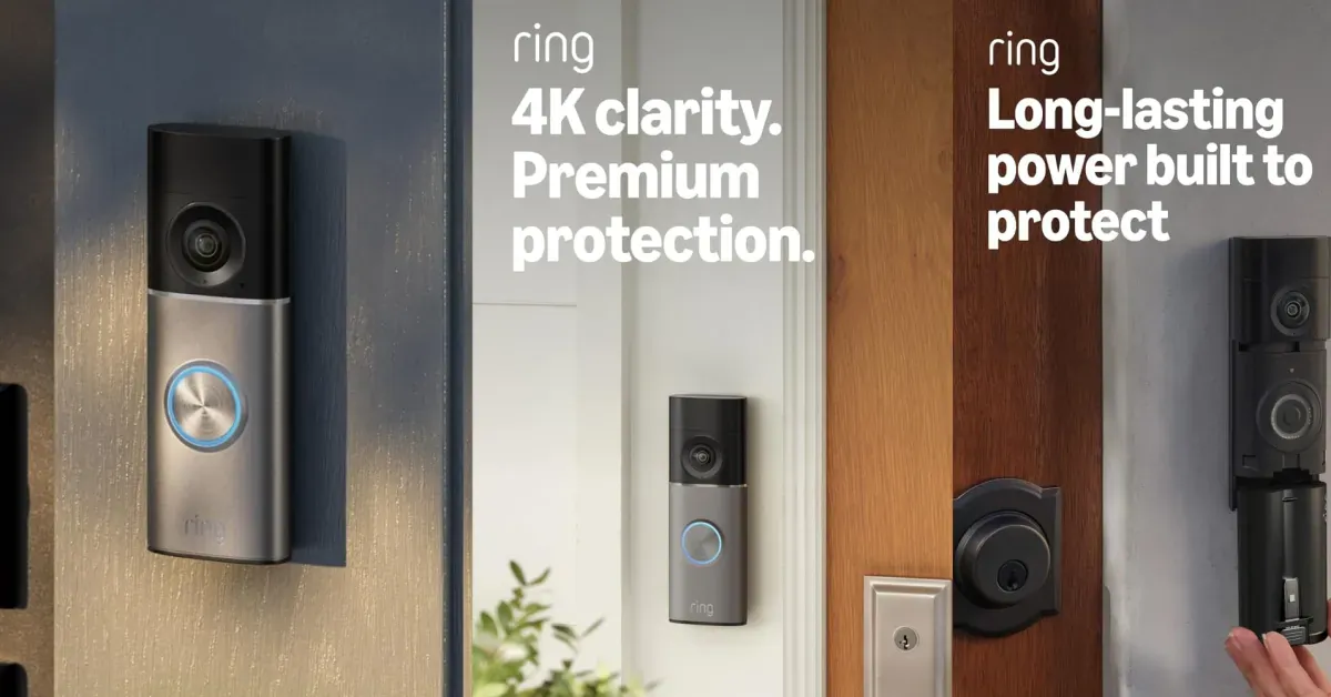 Ring Battery Doorbell 4K Pro
