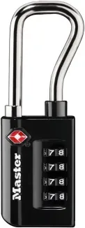 Master Lock 4696D 1-5/16" TSA Accepted Set Your Own Combination Luggage Padlock