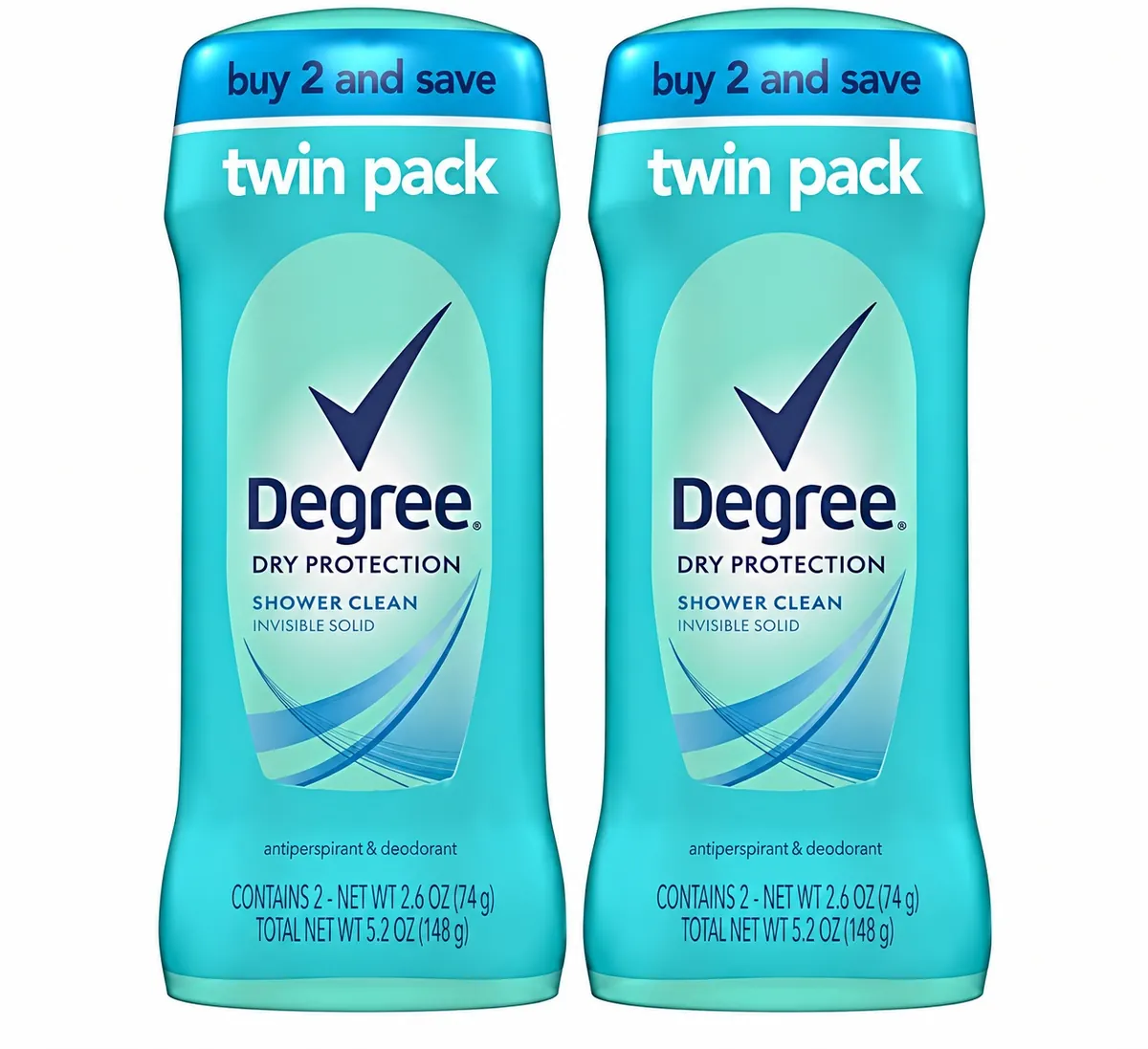 Degree Antiperspirant Dry Protection Deodorant 2 Pack