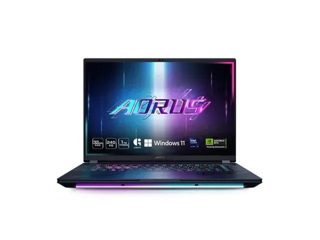 GIGABYTE AORUS Master 16" Gaming Laptop, Intel Core Ultra 9 275HX, 32GB RAM, 1TB SSD, GeForce RTX 5070 Ti, OLED 240Hz