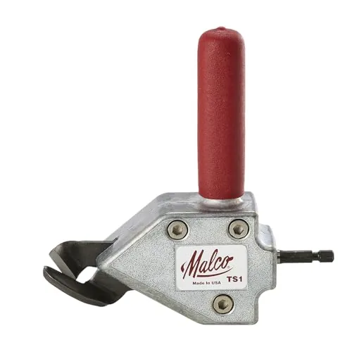 Malco TS1 TurboShear 20 Gauge Capacity Sheet Metal Cutting Attachment