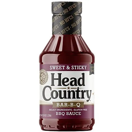 20oz. Head Country Barbecue Sauce Bottle (Sweet & Sticky)
