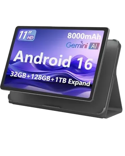 11-inch Android Tablet 32GB FHD+ IPS Display