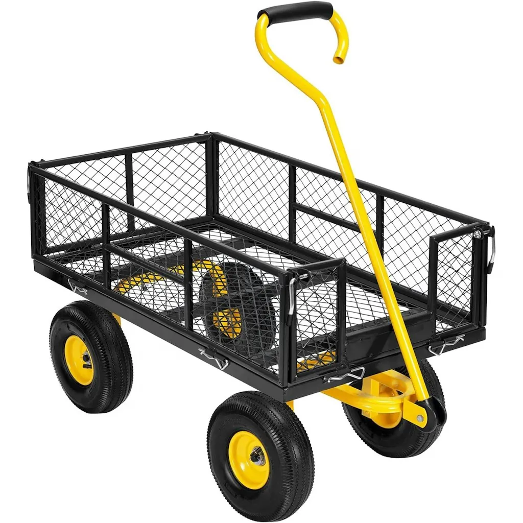 Specstart 880-lb. Steel Garden Cart