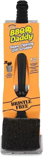 YMMV | BBQ Daddy Grill Brush - Bristle Free Steam Cleaning Scrubber