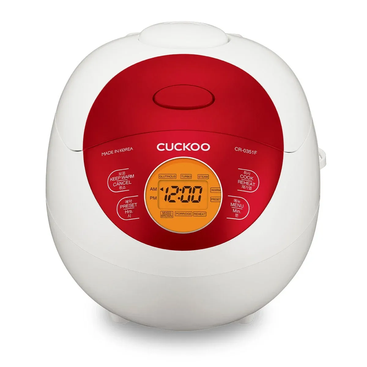 Cuckoo 3-Cup Micom Rice Cooker CR-0351FR