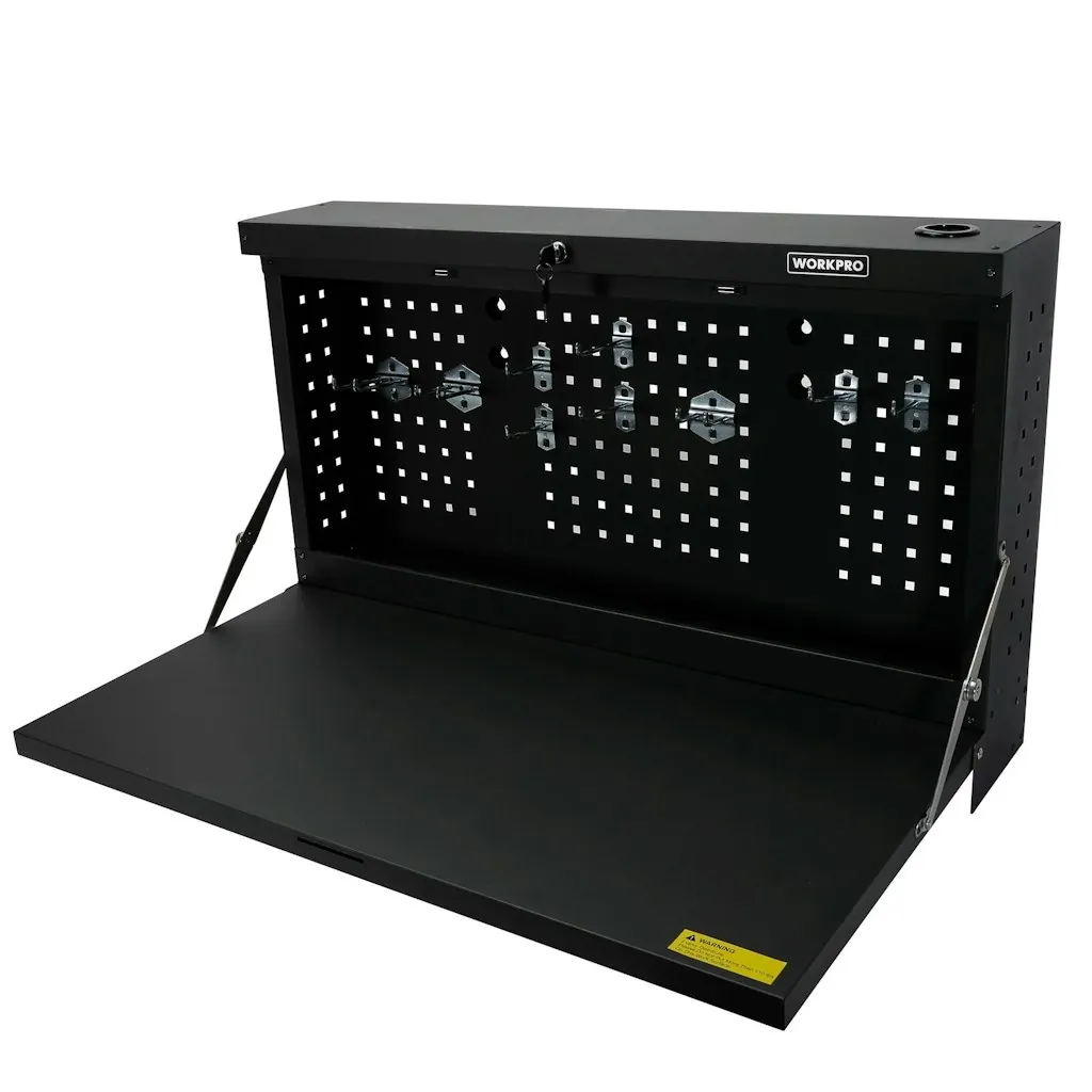 WorkPro 36" Wall-Mounted Workbench