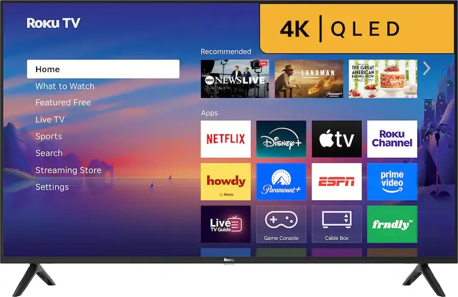 Roku 50R5D5 50" 4K HDR QLED UHD Smart TV