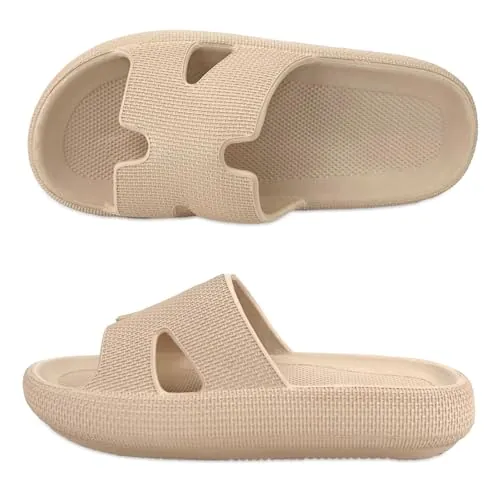 Memory Foam Cloud Slides