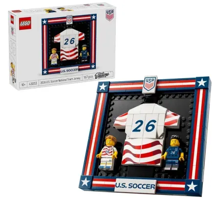 LEGO Editions 2026 U.S. Soccer National Team Jersey Building Set