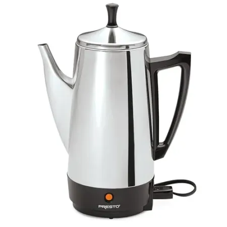 Presto Stainless Steel 12-Cup Electric Coffee Percolator