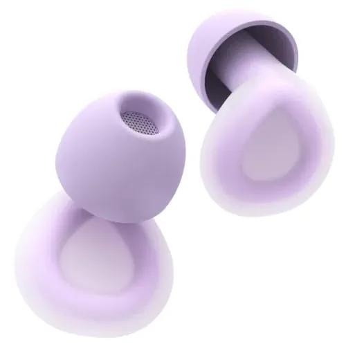 LC-dolida Aura Pro Sleep Ultra-Soft Silicone Earplugs, 38dB Noise Reduction